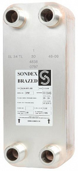 Теплообменник пластинчатый паяный Sondex SL34